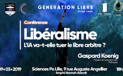 Libéralisme avec Gaspard Koenig – SFL Lille