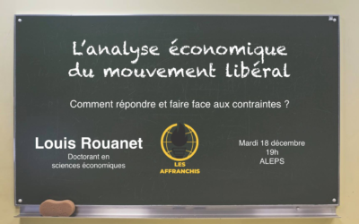 Louis Rouanet – L’analyse économique du mouvement libéral